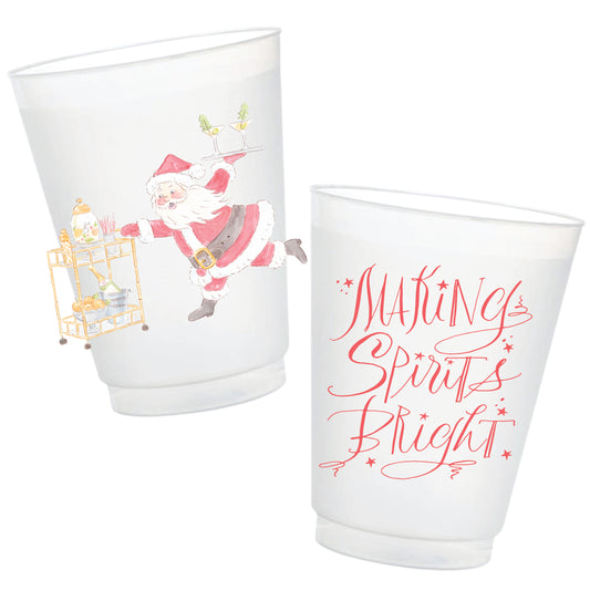 Making Spirits Bright Frosted Cups PREORDER