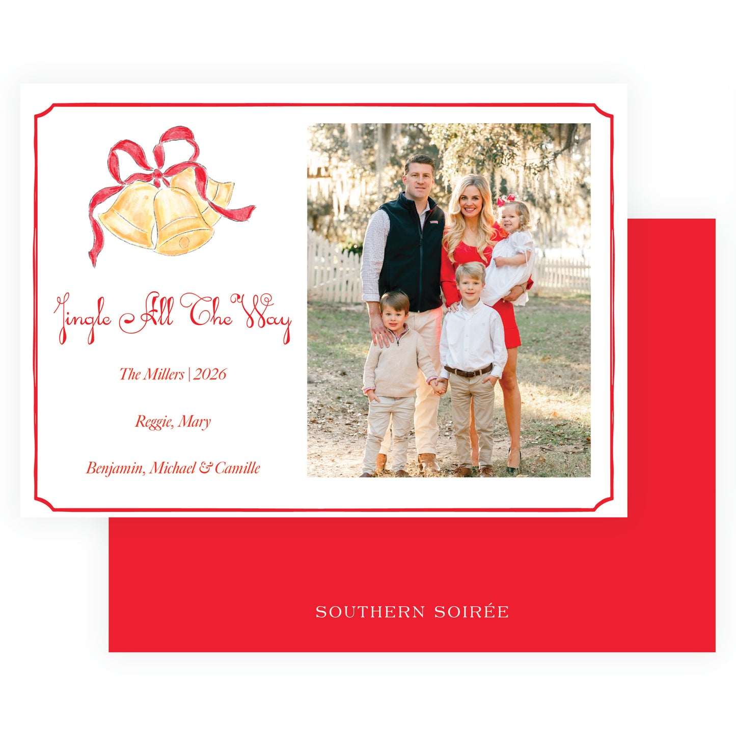 Sing & Rejoice Gold Bells Landscape