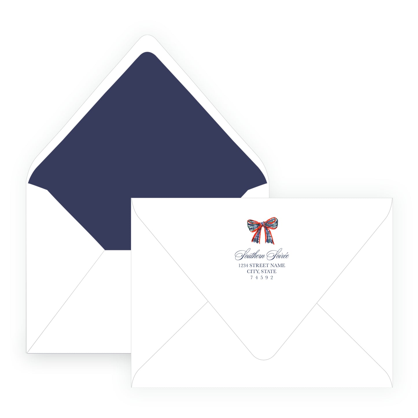 Nutcracker and Noel Bow Landscape