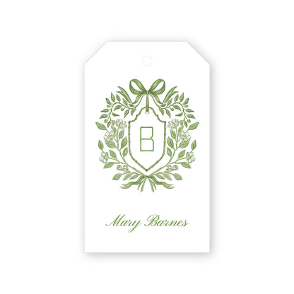 Botanical Ribbon Gift Tag