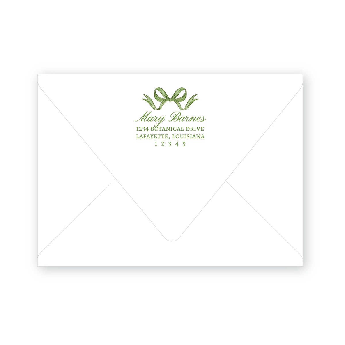 Botanical Ribbon Invitation