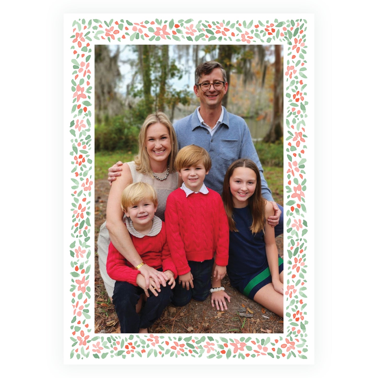 Painterly Festive Border