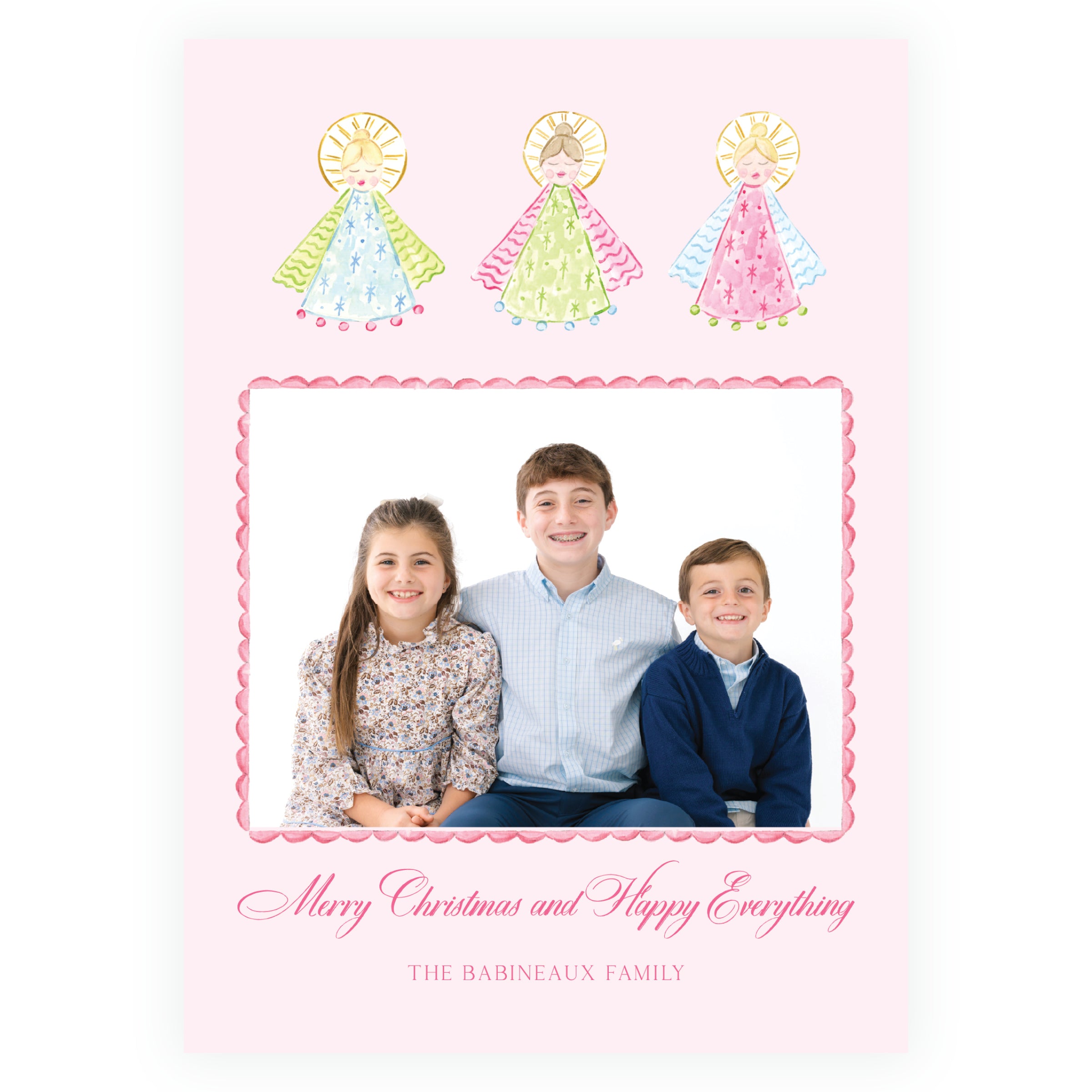 Pink on Pink Holy Night Angels