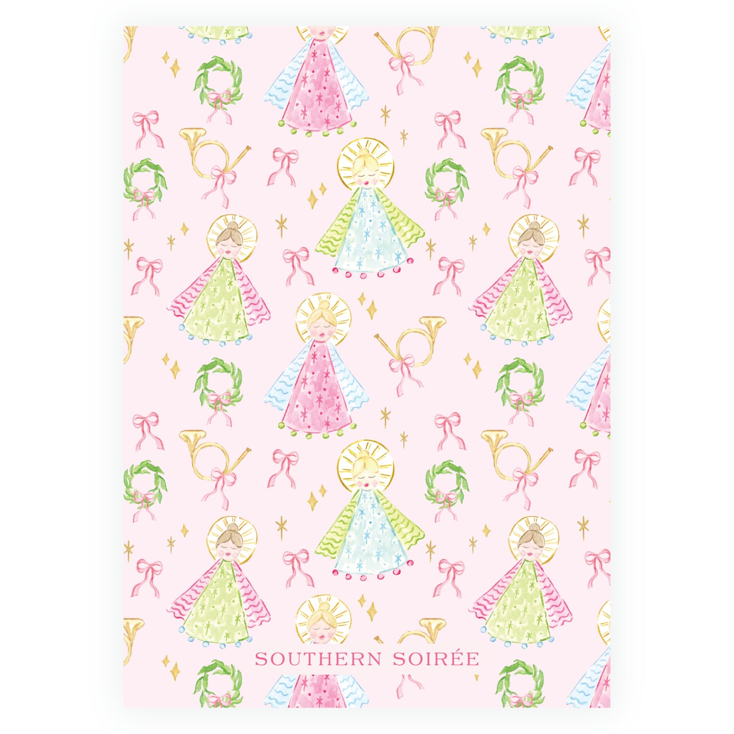 Pink on Pink Holy Night Angels