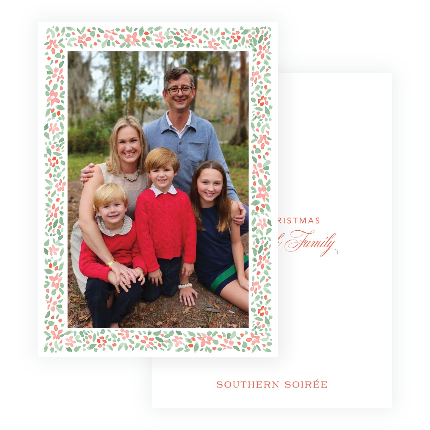 Painterly Festive Border