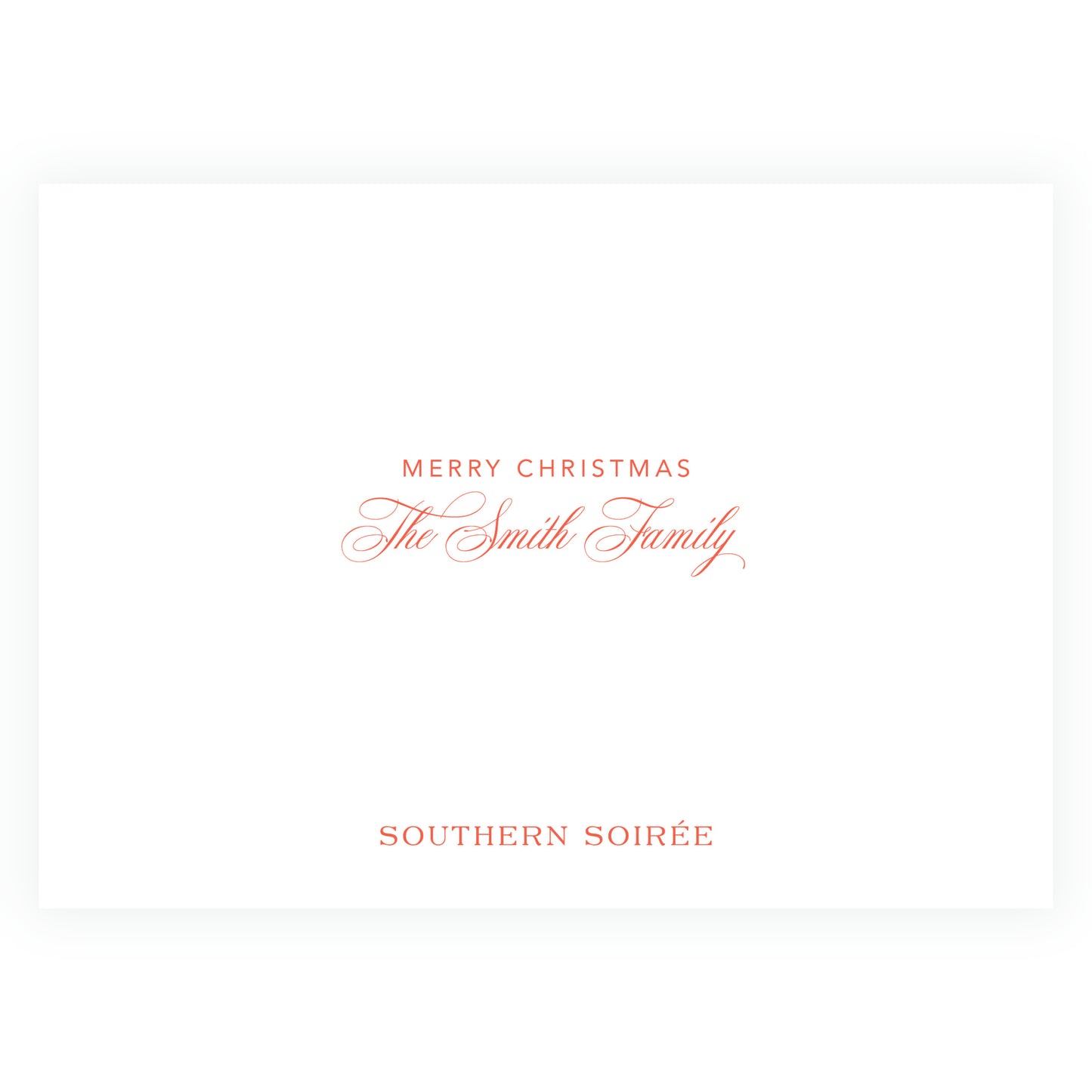 Painterly Festive Border Landscape