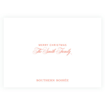 Painterly Festive Border Landscape