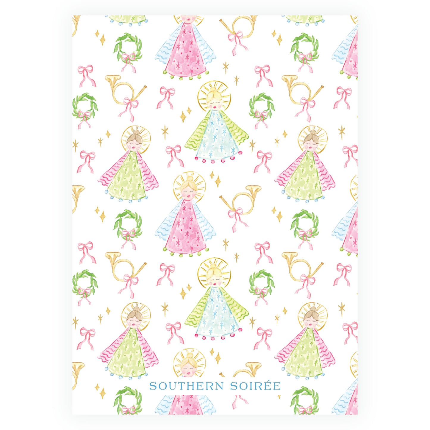 Blue Holy Night Angels