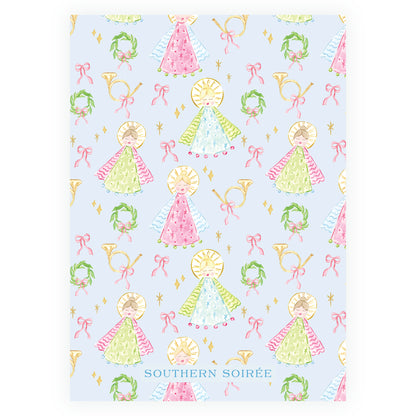 Blue on Blue Holy Night Angels