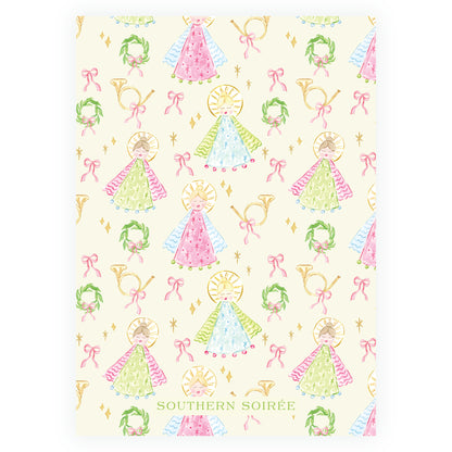 Green on Green Holy Night Angels