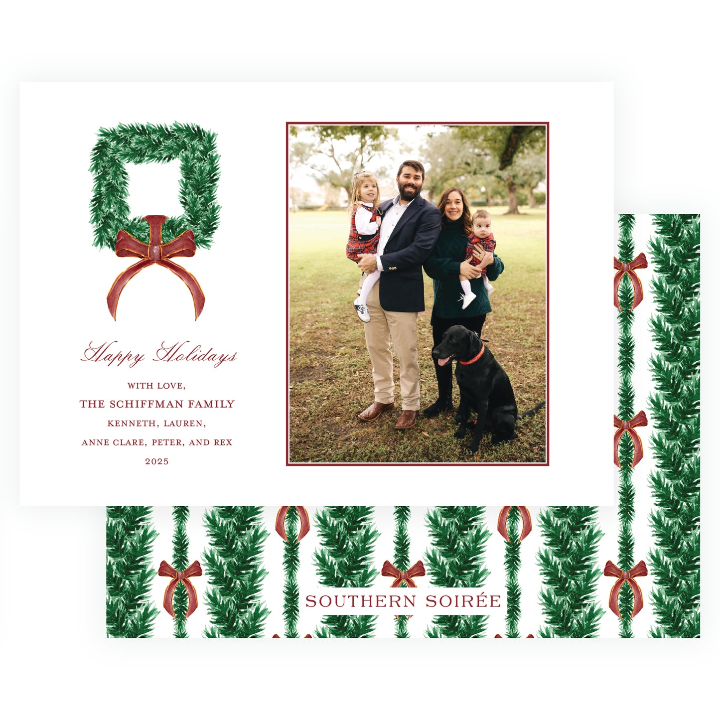 Jingle Bells and Clydesdales Wreath