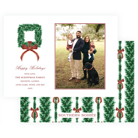 Jingle Bells and Clydesdales Wreath