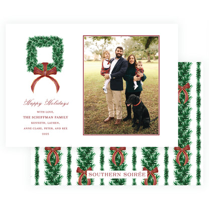 Jingle Bells and Clydesdales Wreath