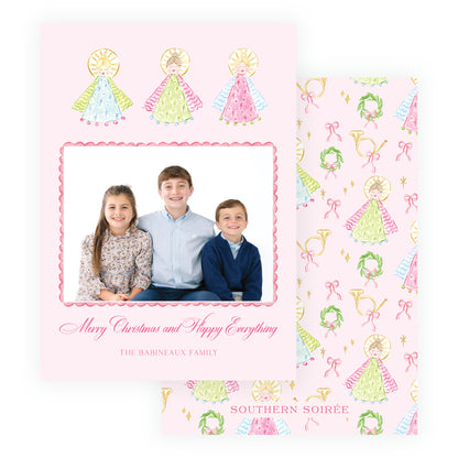 Pink on Pink Holy Night Angels