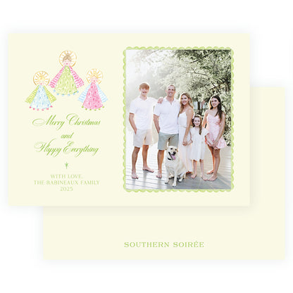 Green on Green Holy Night Angels Landscape