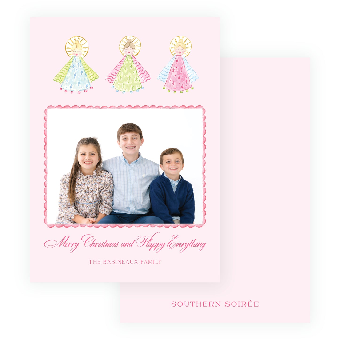 Pink on Pink Holy Night Angels