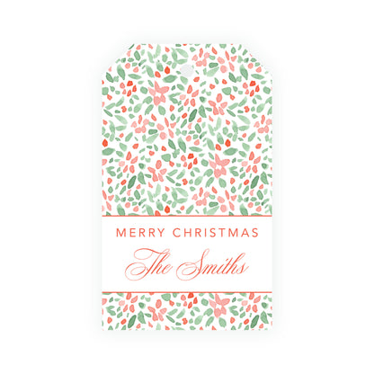 Painterly Festive Gift Tag
