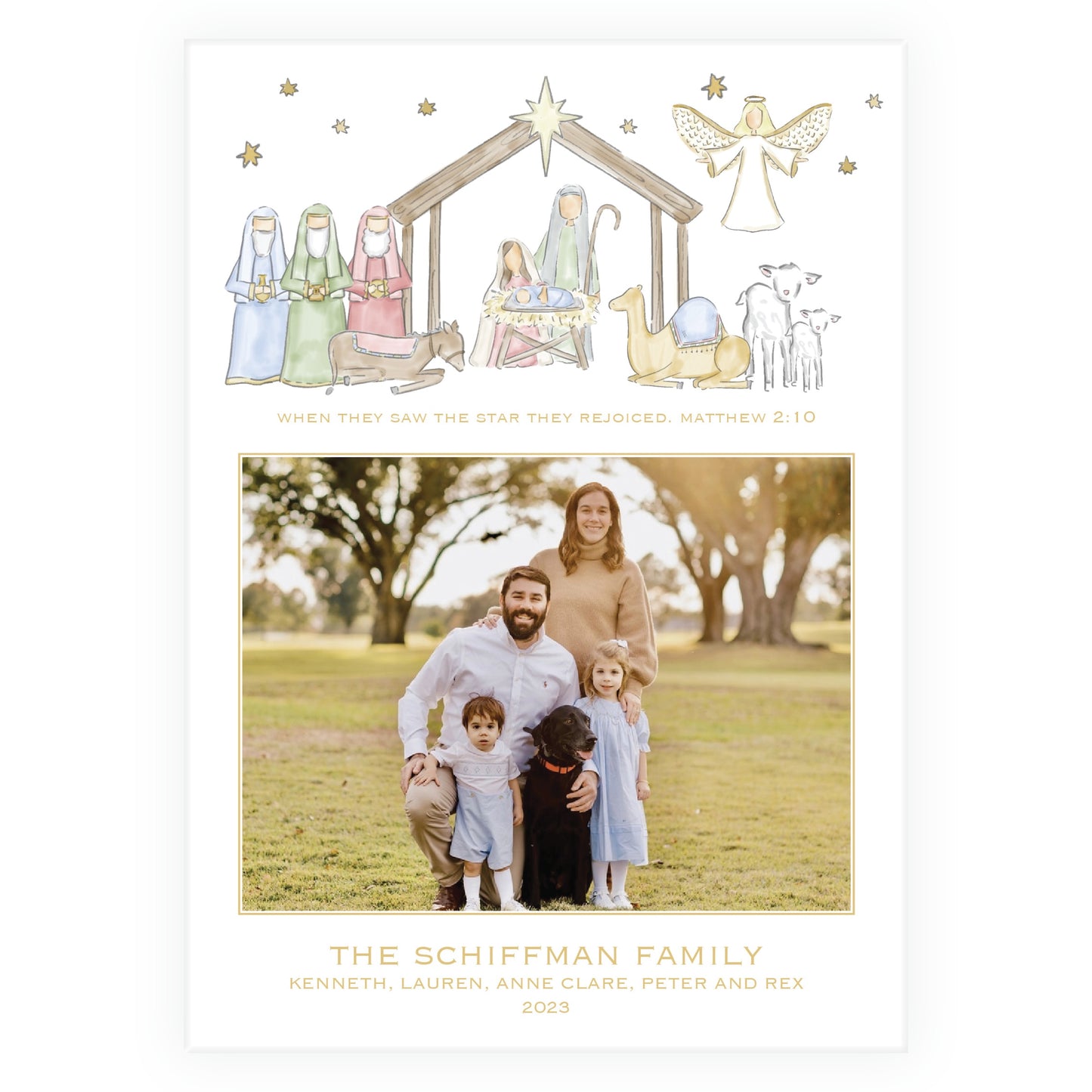 Pastel Nativity