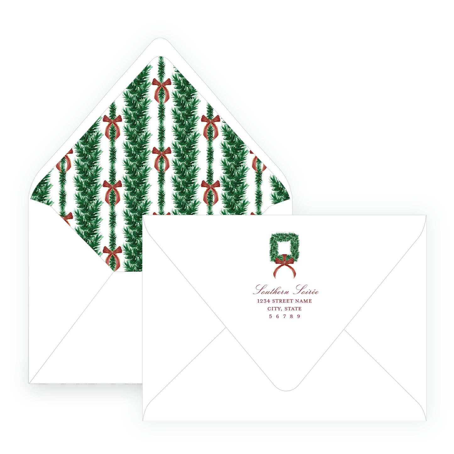 Jingle Bells and Clydesdales Trellis