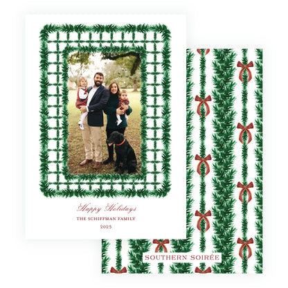 Jingle Bells and Clydesdales Trellis