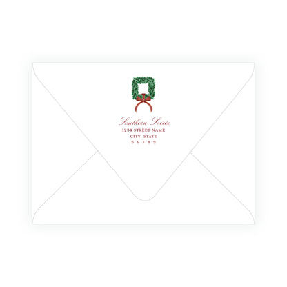 Jingle Bells and Clydesdales Trellis Full Frame Landscape