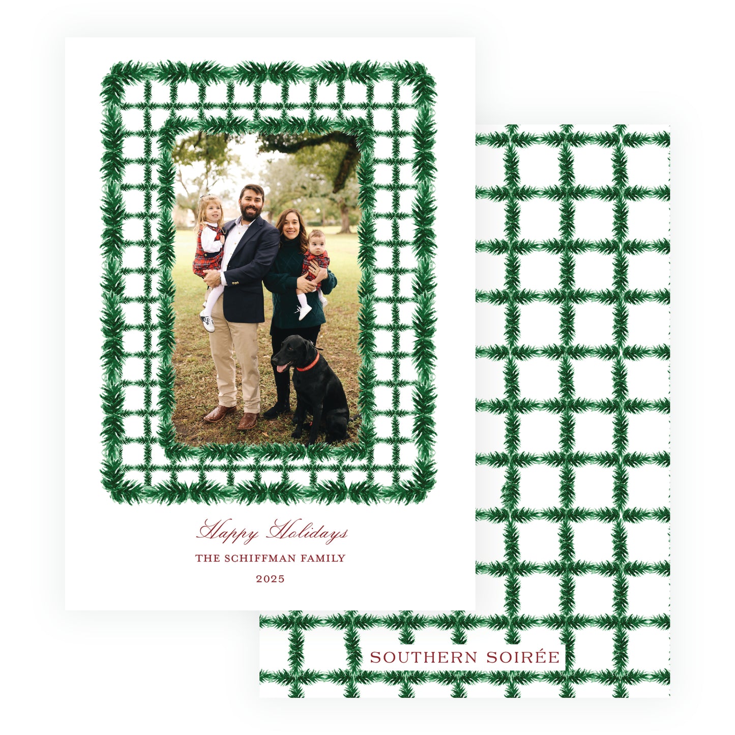 Jingle Bells and Clydesdales Trellis