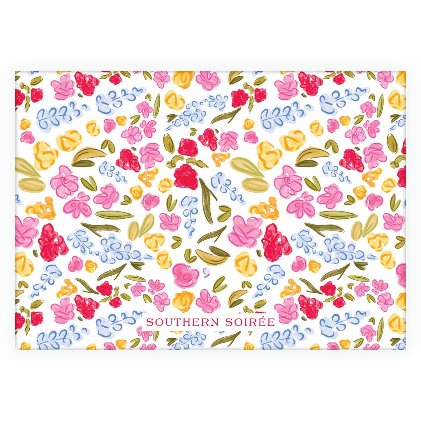 Floral Holiday Landscape
