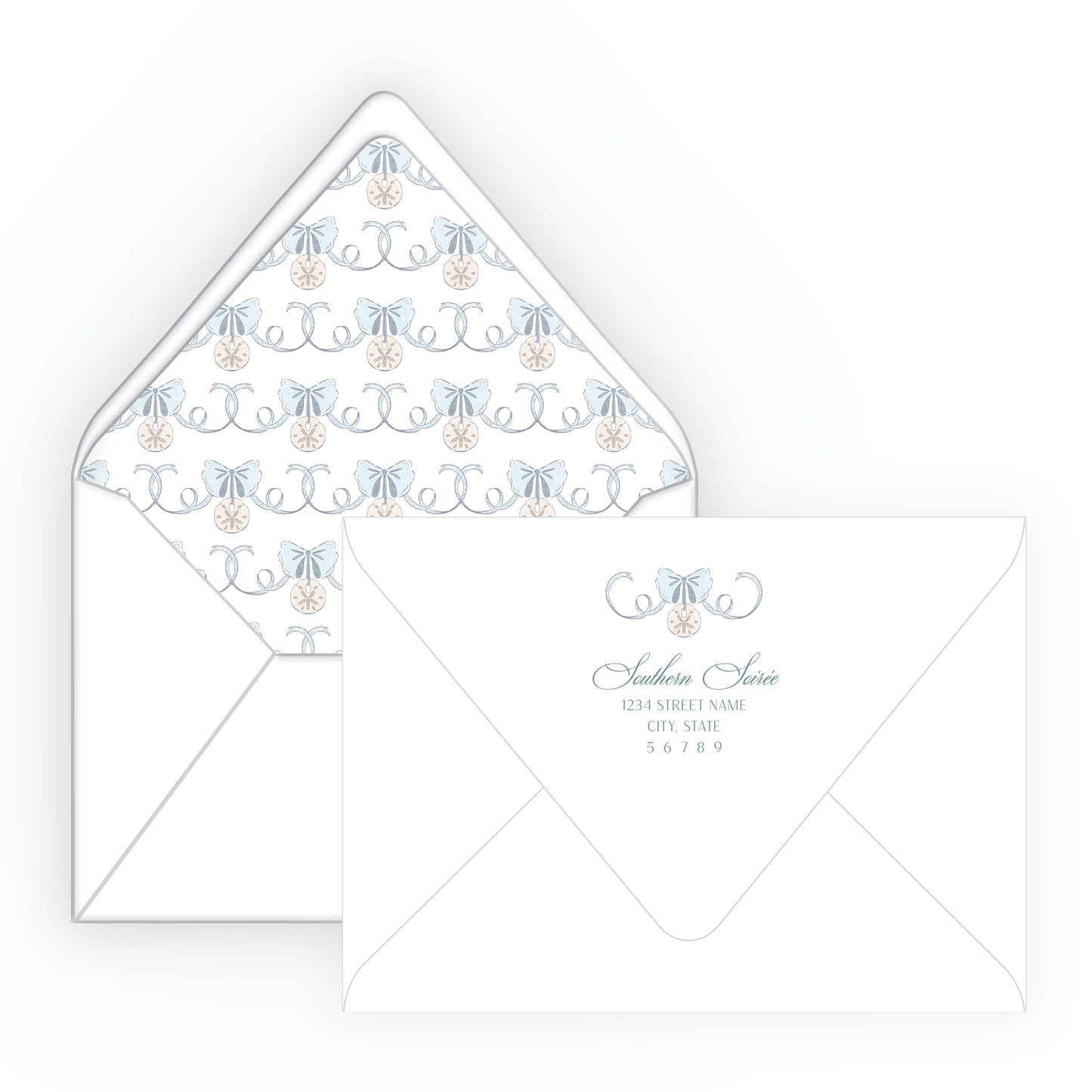 Coastal Christmas Crest Landscape