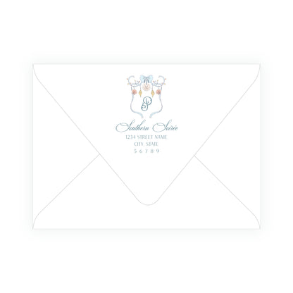 Coastal Christmas Crest
