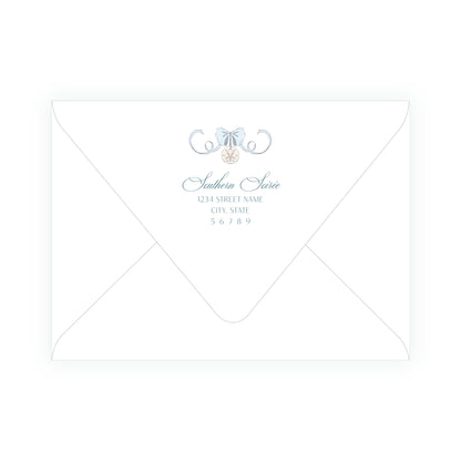 Coastal Christmas Crest Landscape