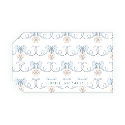 Coastal Christmas Gift Tag