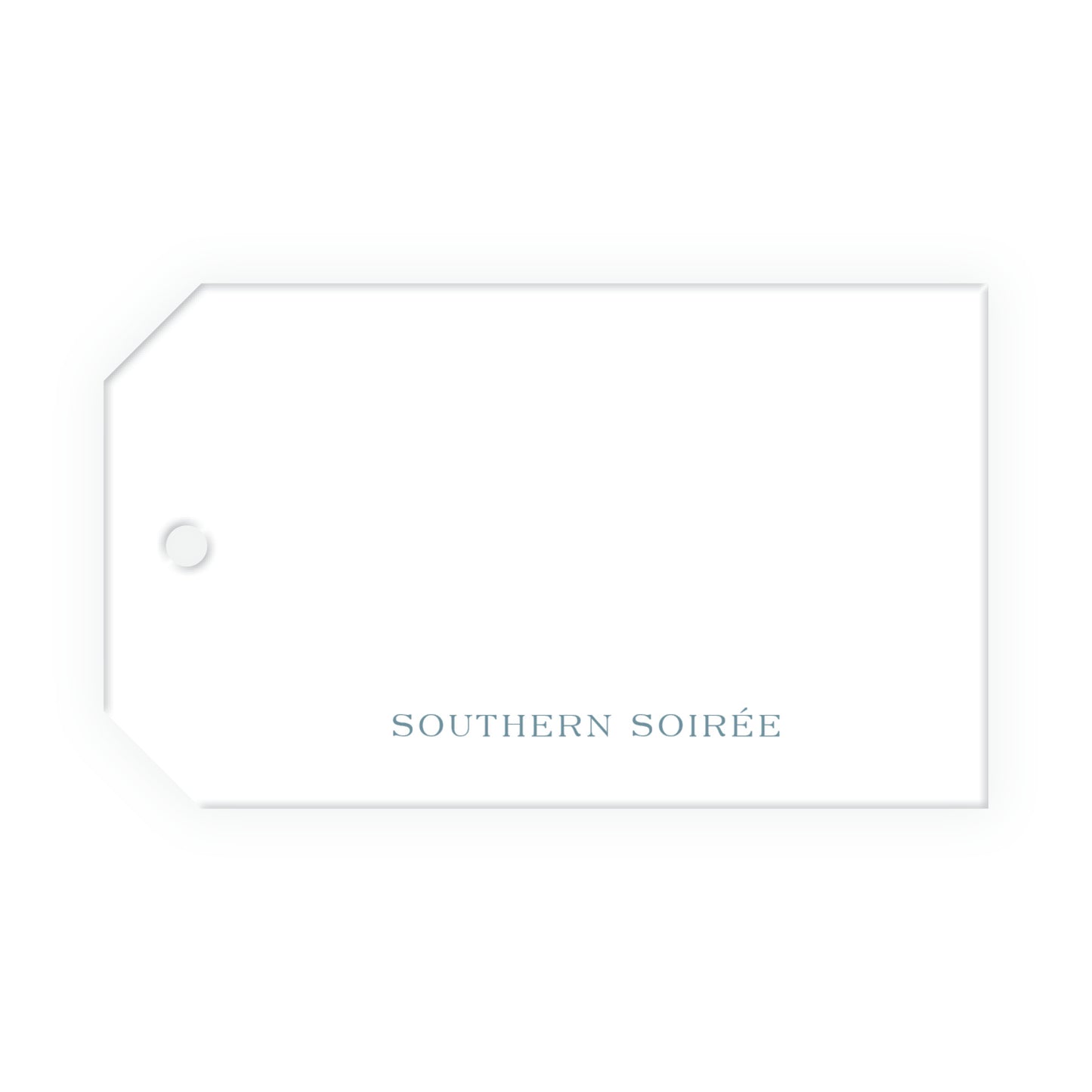Coastal Christmas Gift Tag