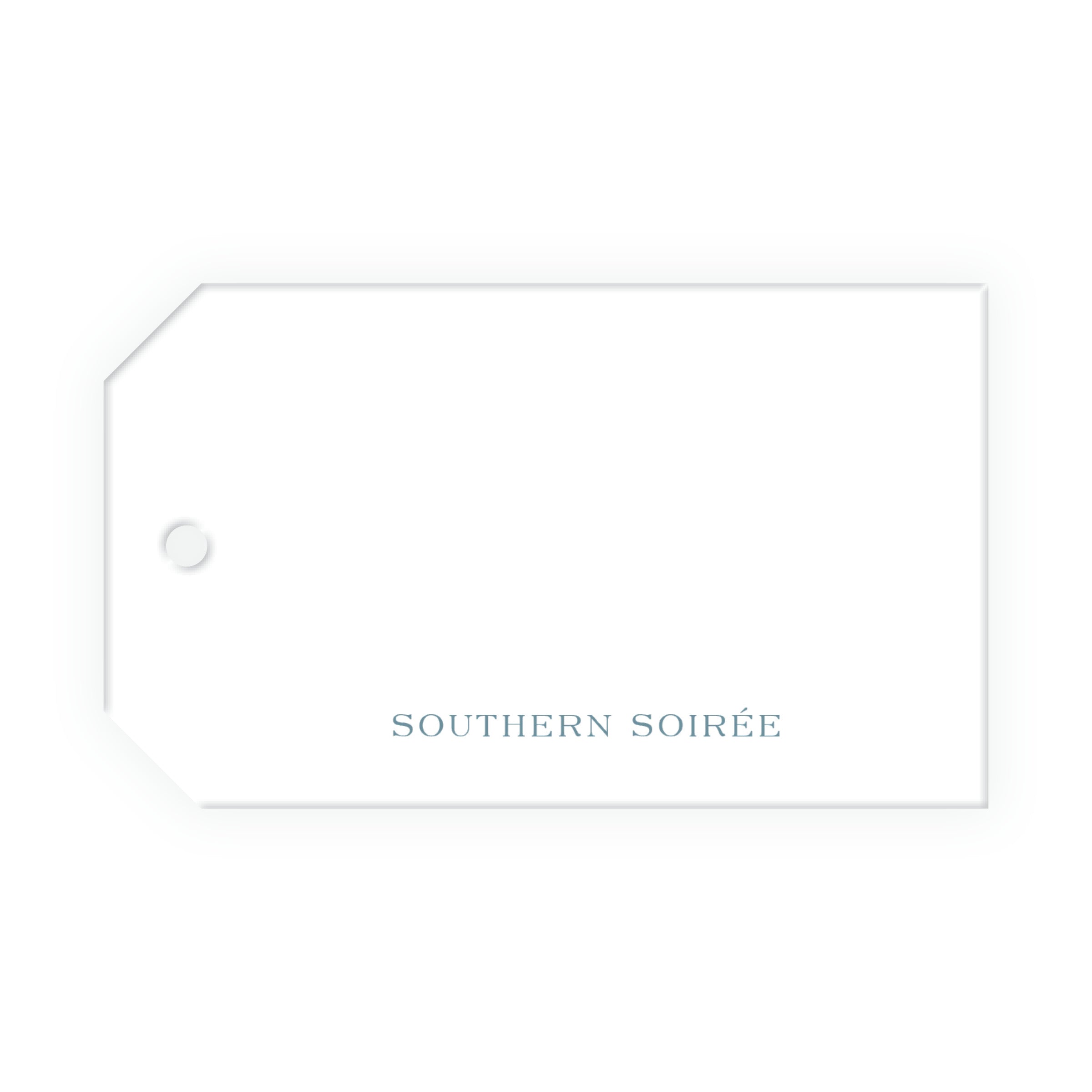 Coastal Christmas Gift Tag