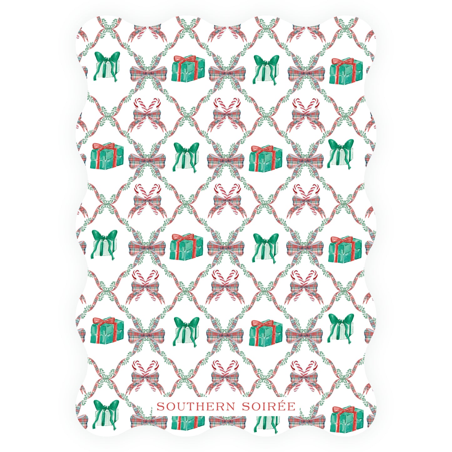 Ralph's Christmas Candy Cane Wavy