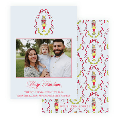 Holly Nutcracker Blue