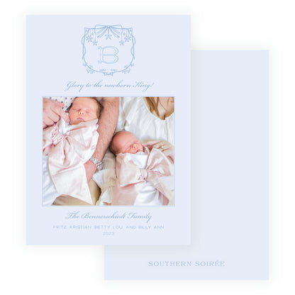 Blue All Things Blue Crest