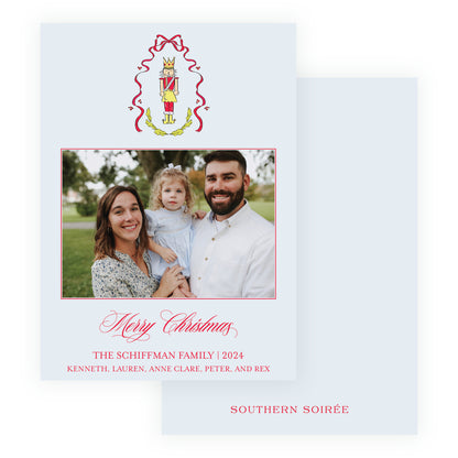 Holly Nutcracker Blue