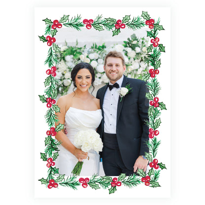 Plaid and Holly Full Frame