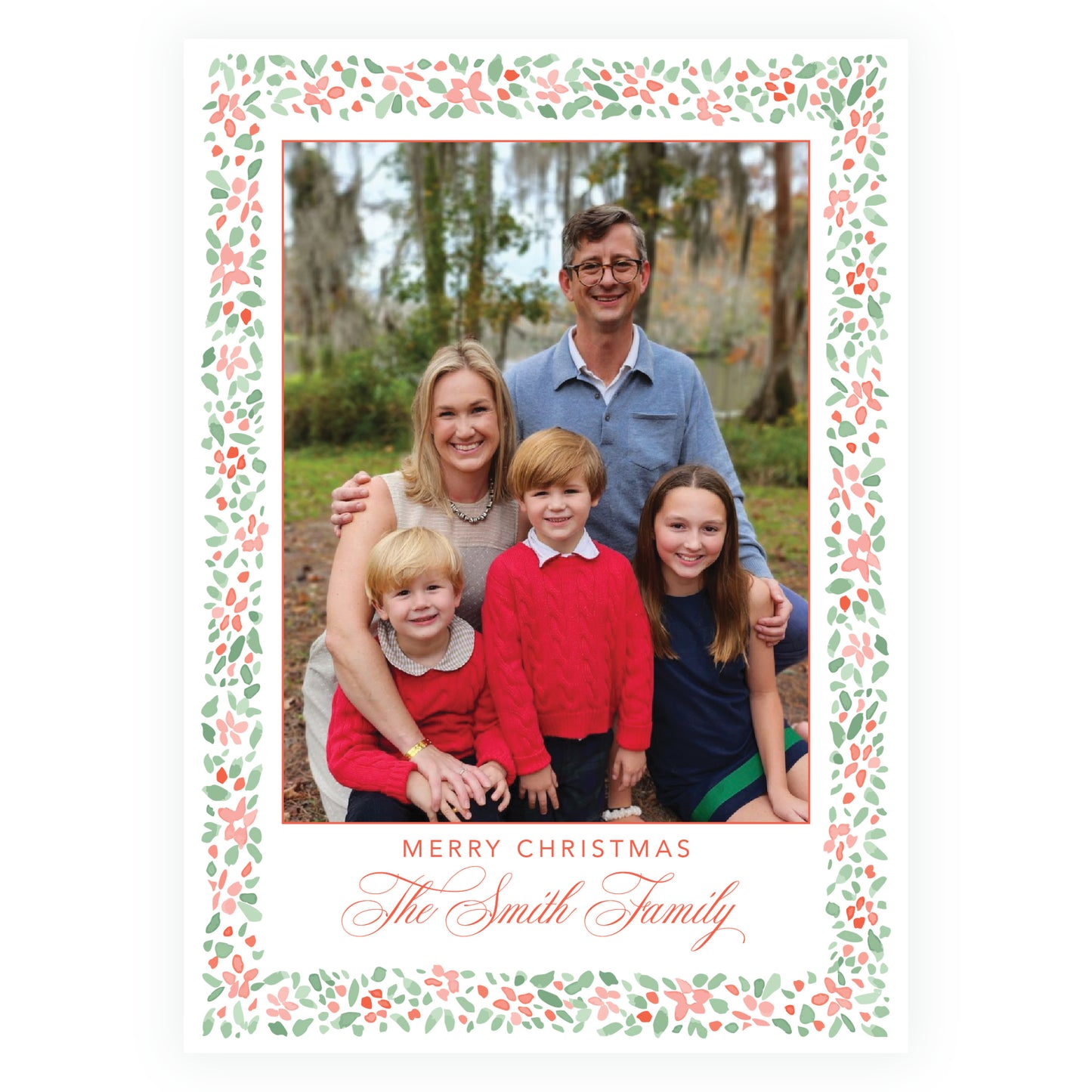 Painterly Festive Frame