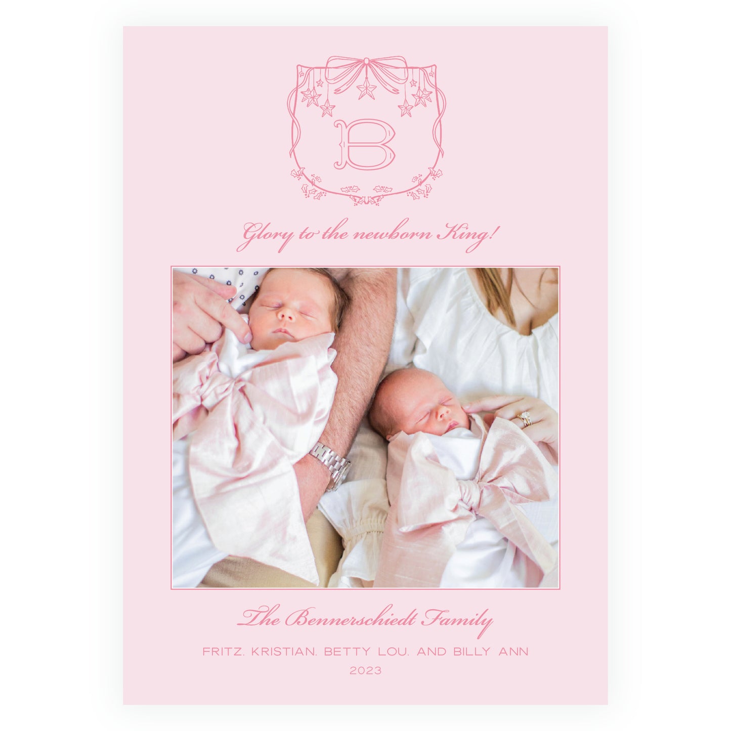 Pink All Things Pink Crest