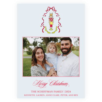 Holly Nutcracker Blue