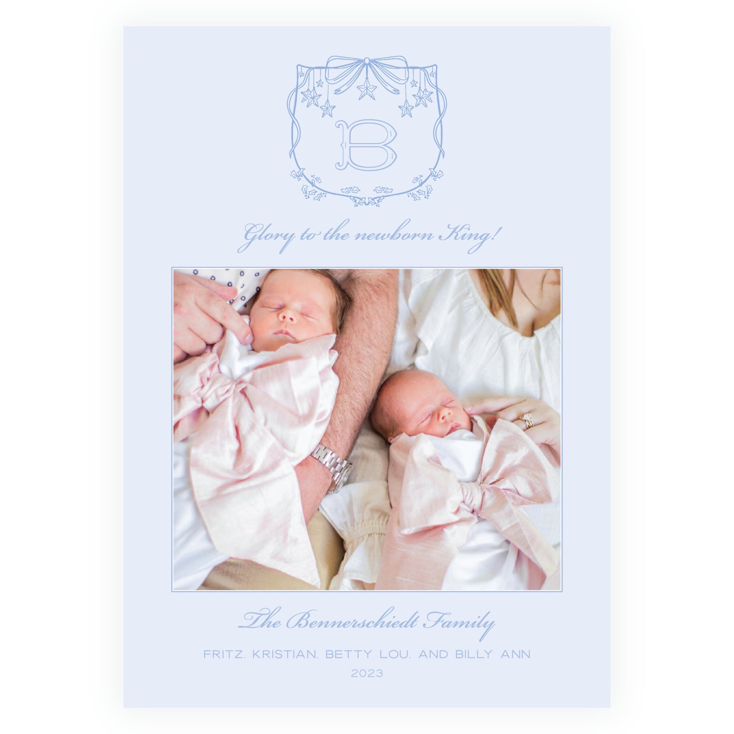 Blue All Things Blue Crest