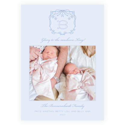 Blue All Things Blue Crest