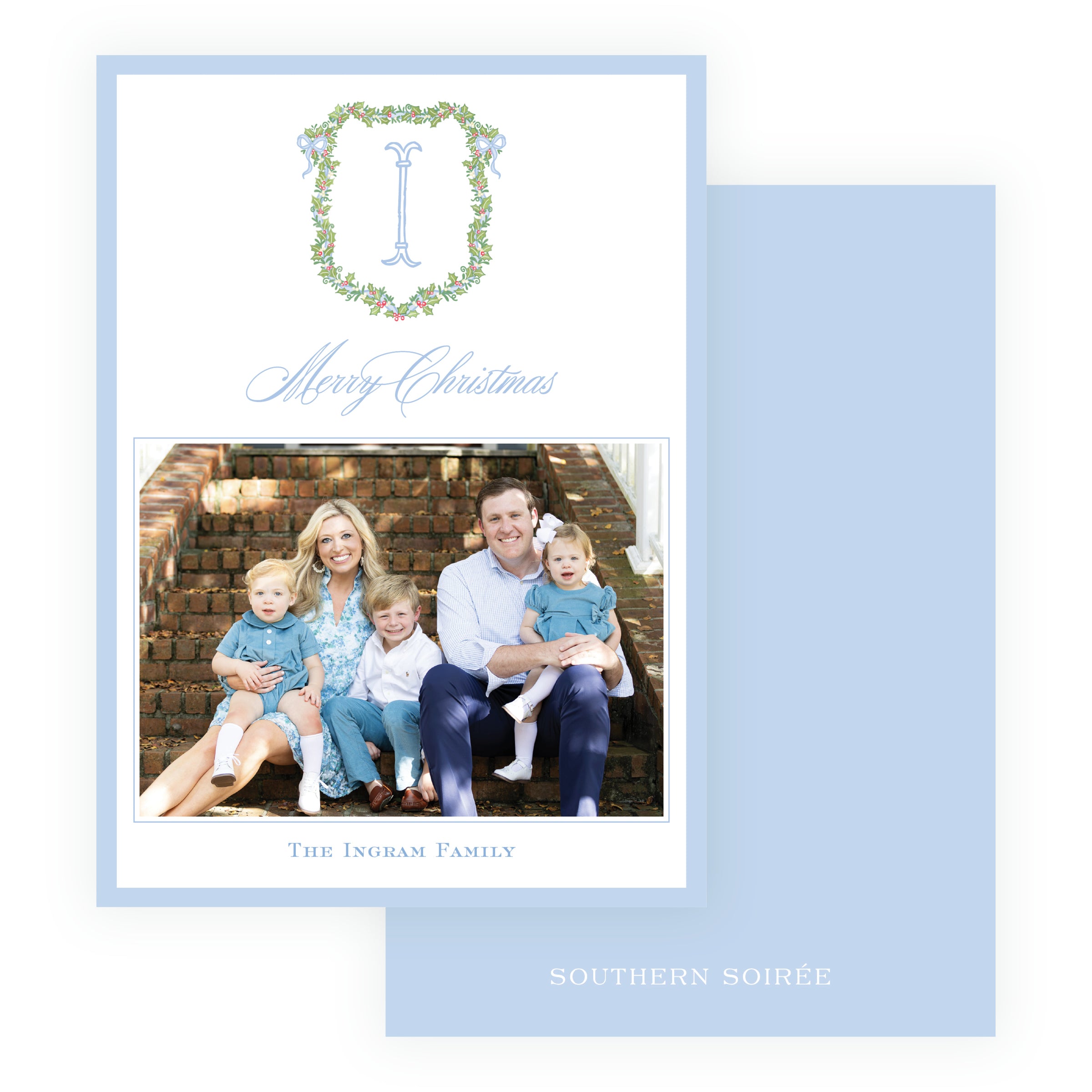 Blue Holly Crest