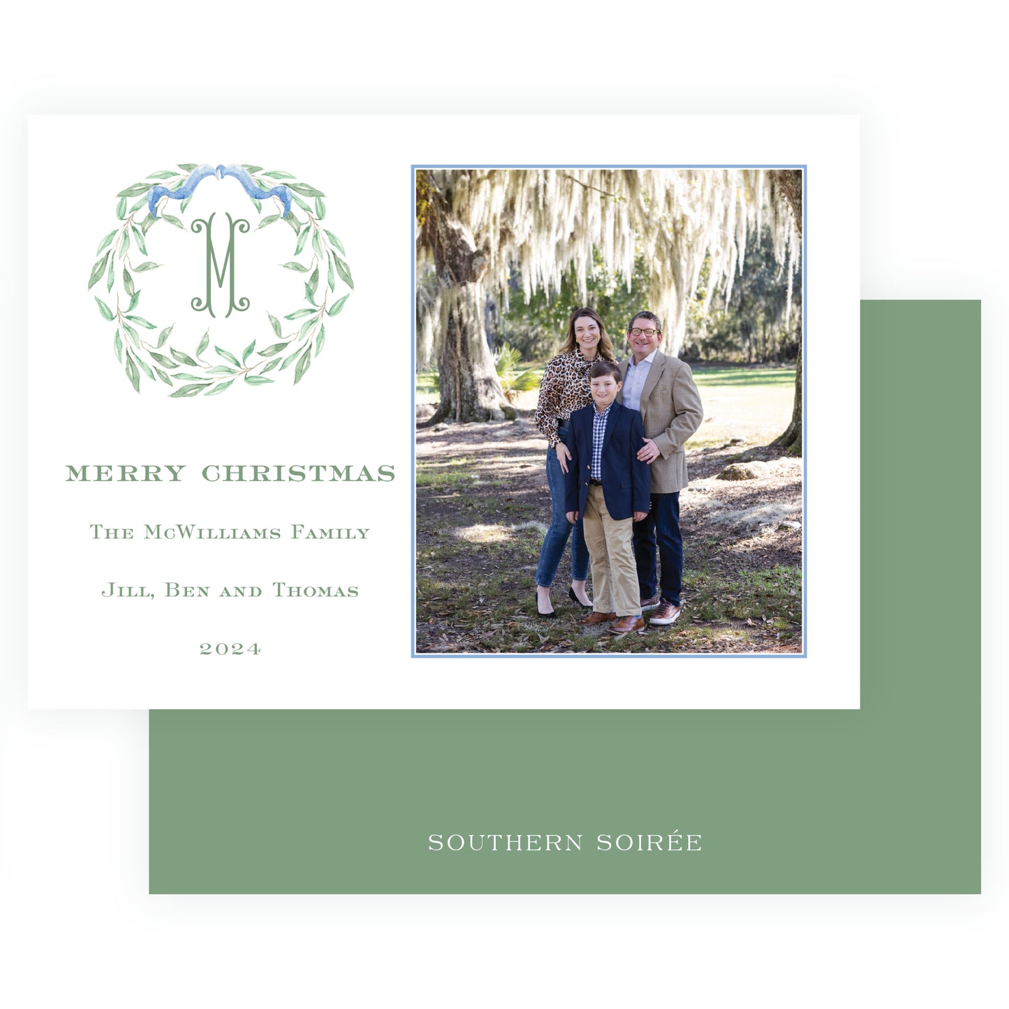 Olive Branches Wreath Landscape