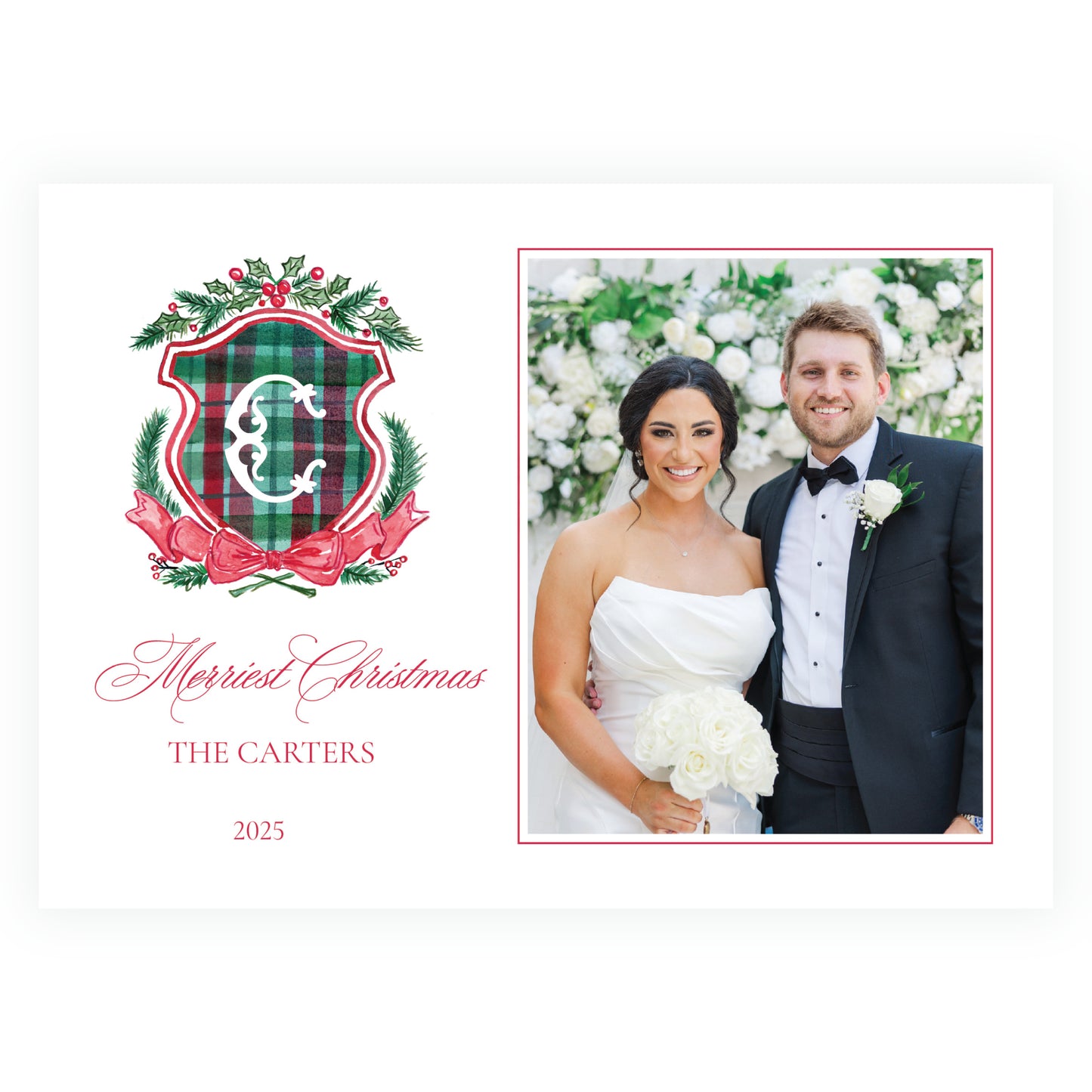 Plaid and Holly Crest Landscape