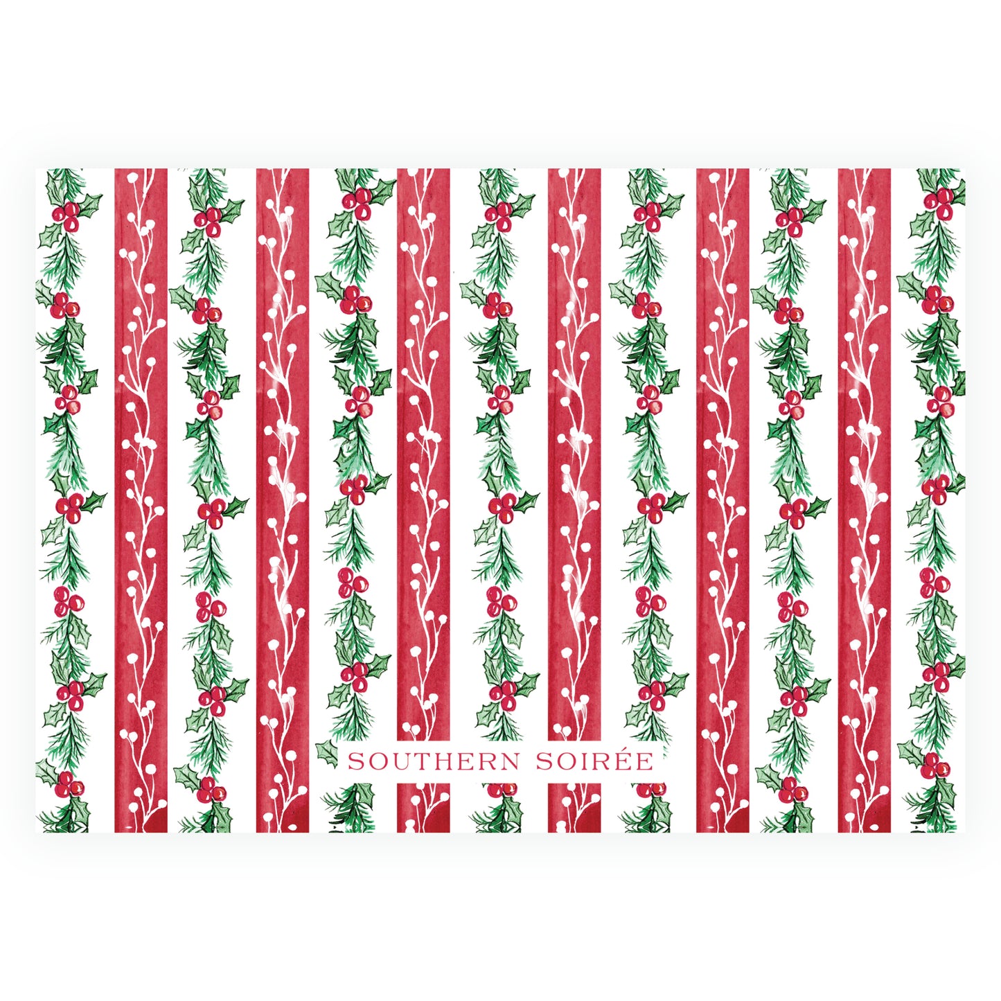 Plaid and Holly Crest Landscape