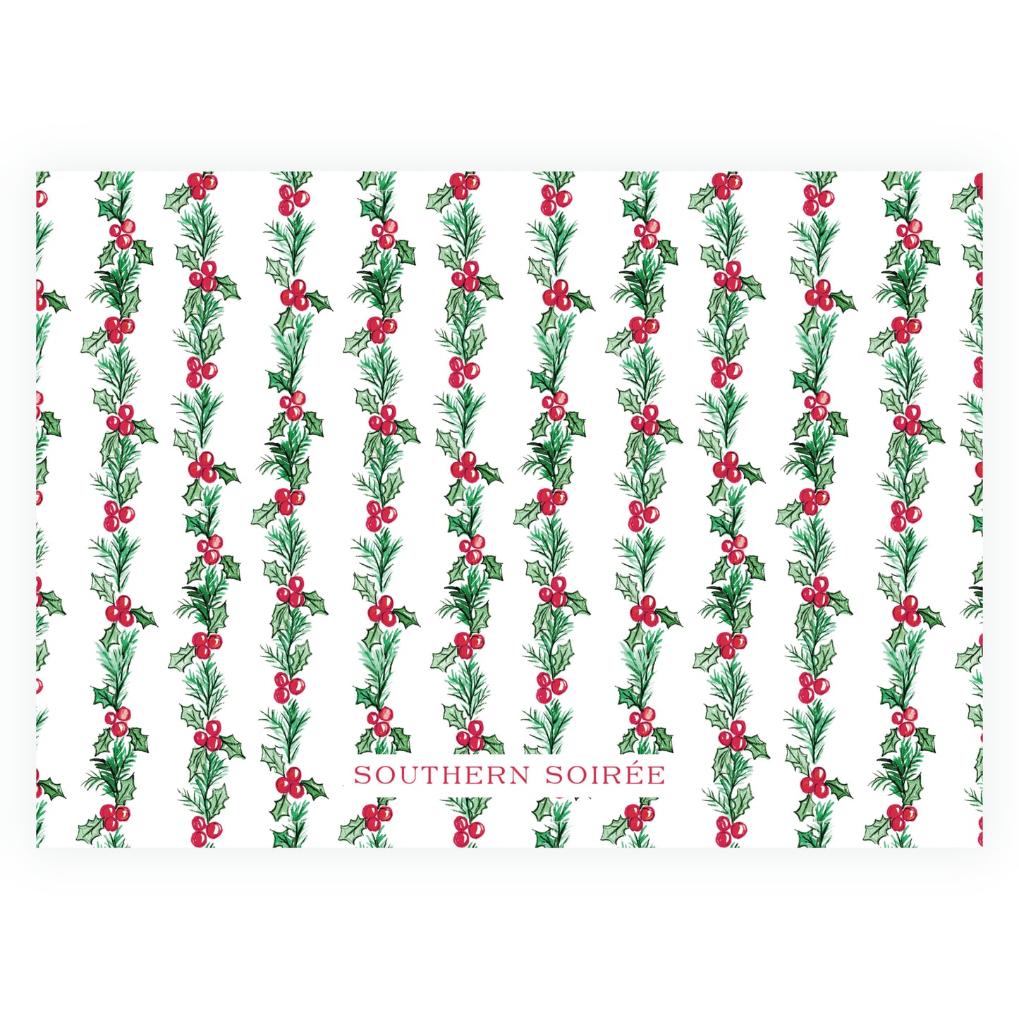 Plaid and Holly Crest Landscape