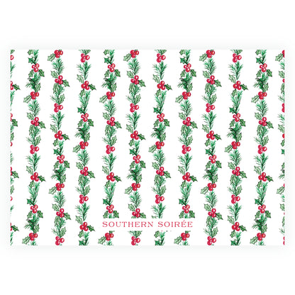 Plaid and Holly Crest Landscape