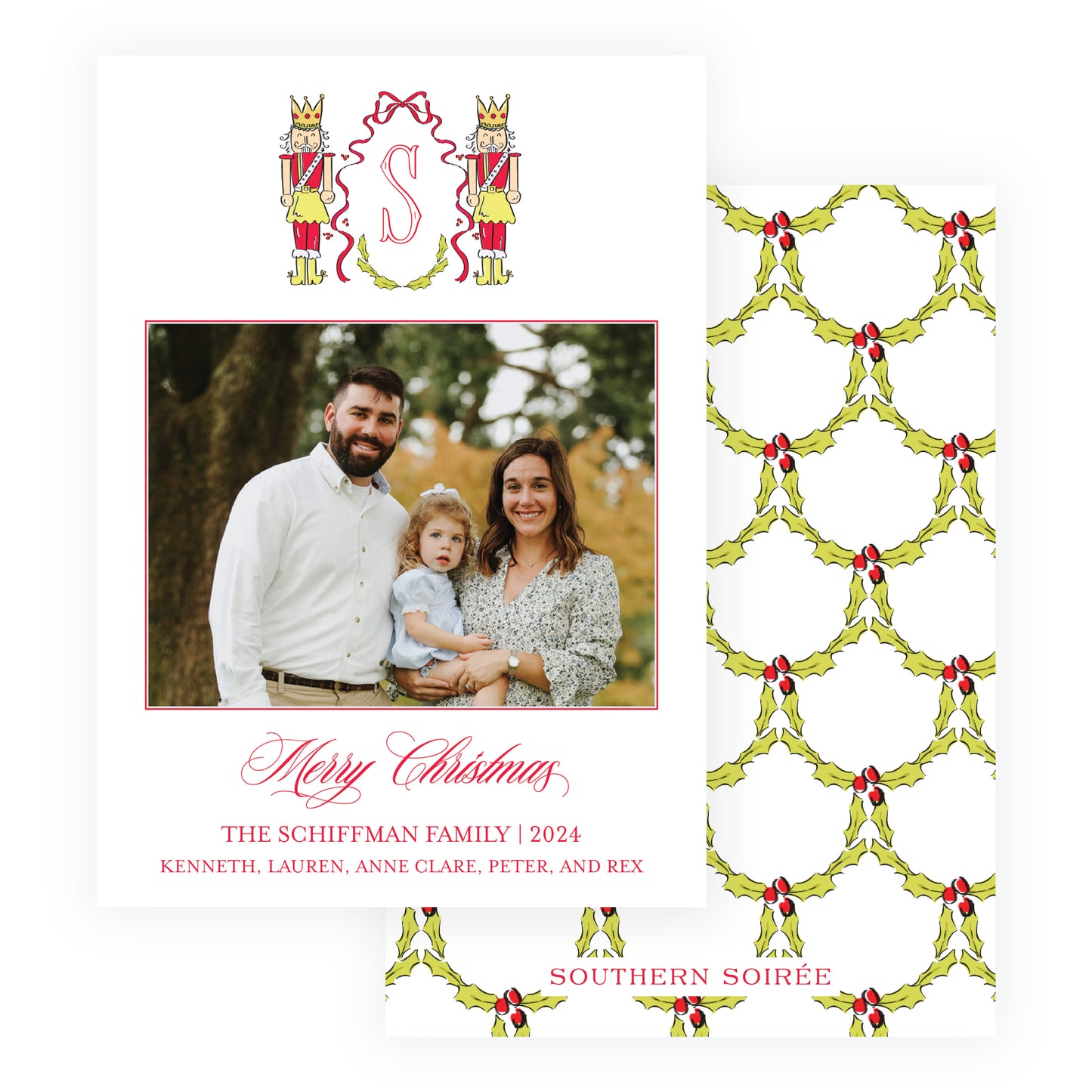 Holly Nutcracker Crest